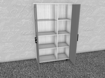 Модульная система Грейс Шкаф ШК-5084  Снежный Ясень