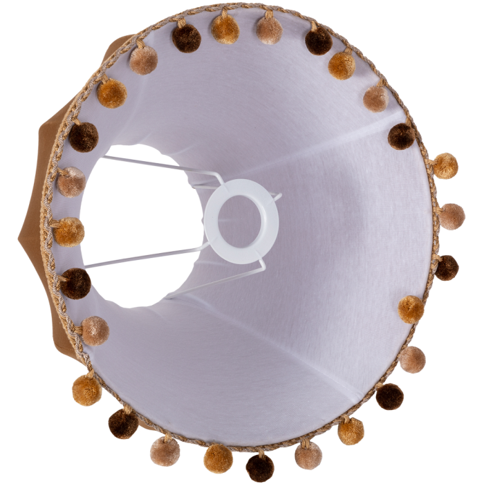 Настольная лампа, Настольная лампа Ваза Ребристая Бронза Классика