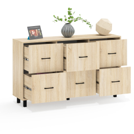 Комод шесть выдвижных ящиков РВК 127-1504