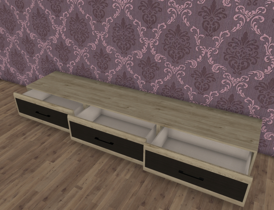 ТВ-тумбы, Модульная система Камелия Тумба ТБ-2671