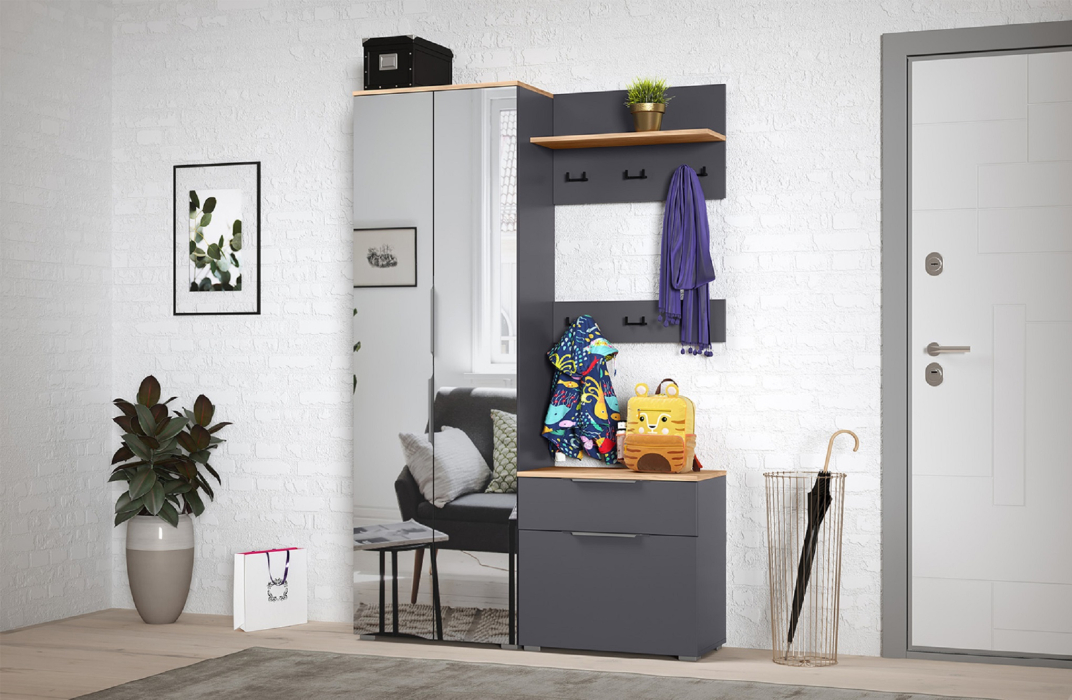 Шкафы двухстворчатые, Шкаф для одежды Октава 13.338