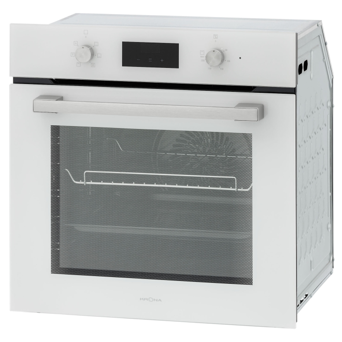 Духовые шкафы, Электрический духовой шкаф KRONA MAGNETE 60 WH (независимый)