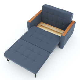 Диван- кровать Этро Вуд, велюр, 140