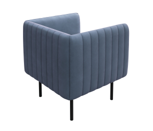 Кресло тканевое Рио, велюр