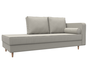 Кушетка Прайм правая, рогожка Амур