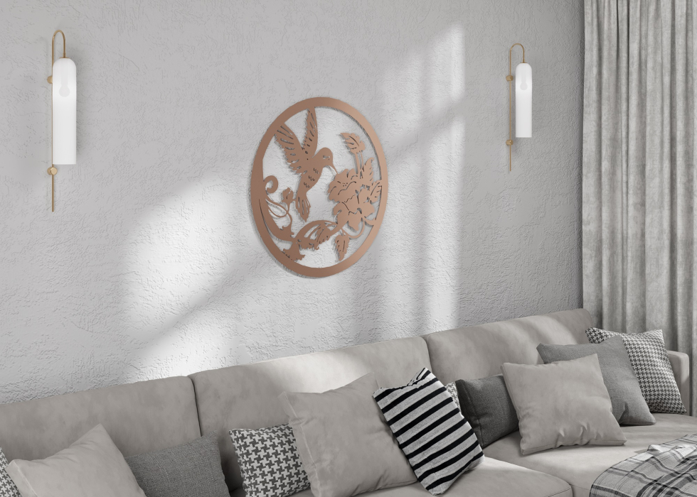 Декор для гостиной, Панно Колибри