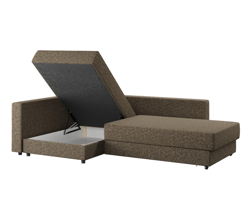 Диваны угловые в гостиную, Диван угловой Бостон Жаккард