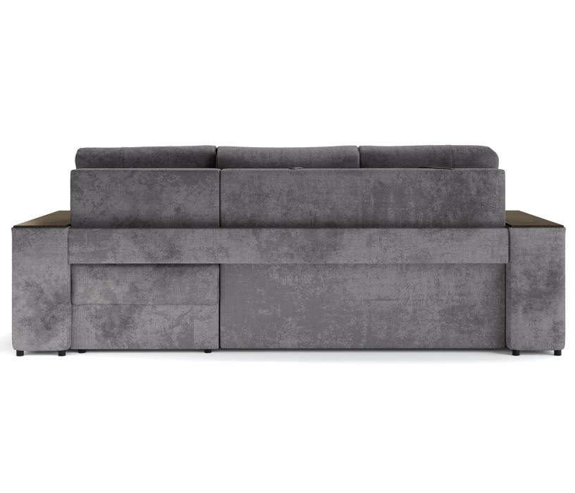 Диваны угловые в гостиную, Угловой диван-кровать Лас-Вегас правый, шенилл