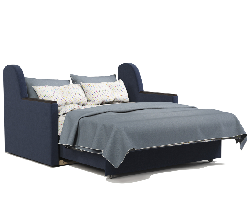 Диваны с ящиком для белья, Диван-кровать Аккорд Д 160, велюр