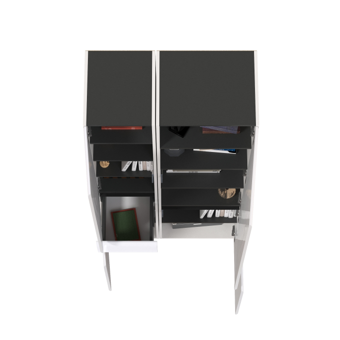 Шкафы распашные, Шкаф с ящиком и пенал Сидней 13.200