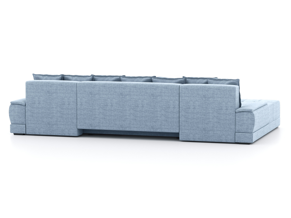 Диваны еврокнижки, Диван-кровать П-образный Нордвикс, рогожка Люкс