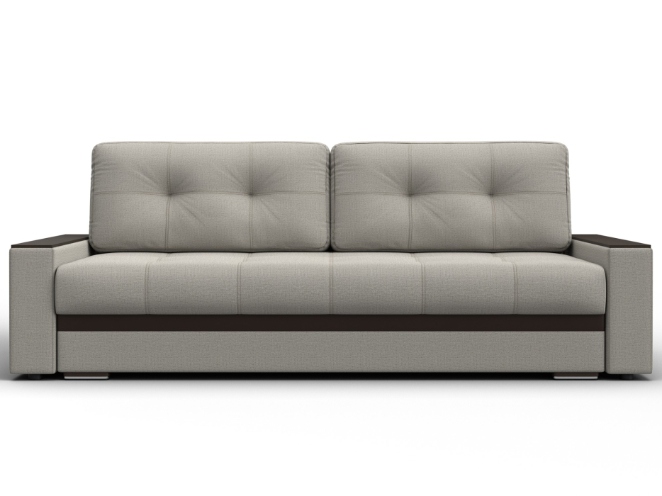 Диваны прямые, Диван прямой с декором Лига-096 НПБ, рогожка Амур / экокожа