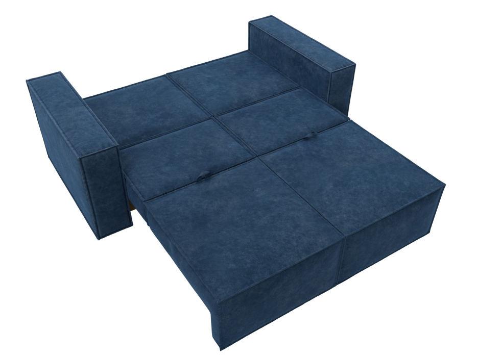 Диваны кровати со спальным местом, Диван прямой Куба мини, велюр BRUT