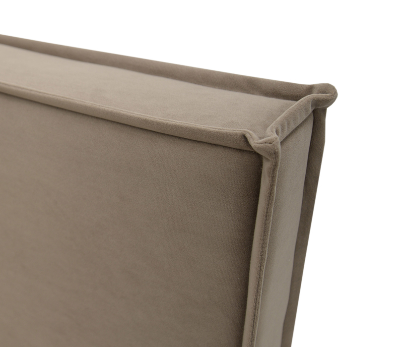 Мягкая кровать, Двуспальная кровать ЛУТОН 180х200, с подъемным механизмом, велюр