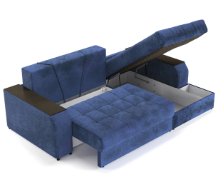 Угловой диван-кровать Лас-Вегас правый, шенилл