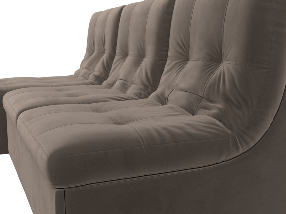 Диваны угловые в гостиную, Угловой диван Релакс угол правый, велюр