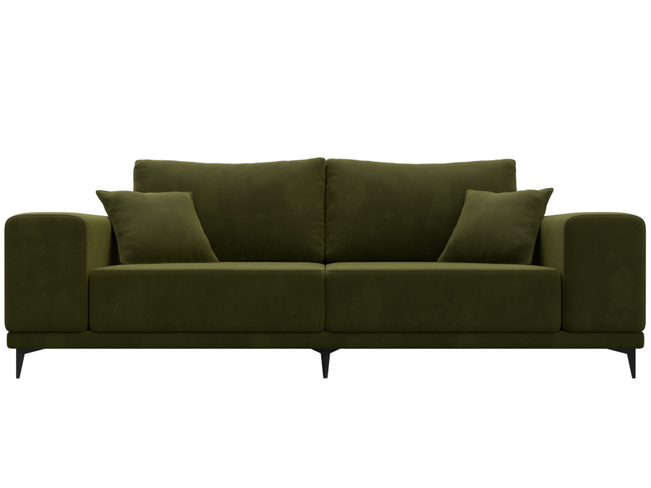 Диваны кровати со спальным местом, Прямой диван Льюес, микровельвет