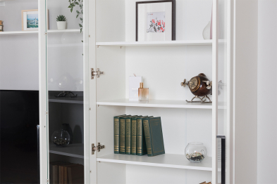 Валенсия 082 два комода-тумбы и сервант три дверки № 123