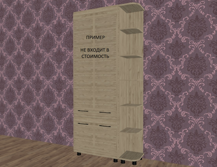 Стеллажи, Модульная система Камелия Шкаф ШК-2652