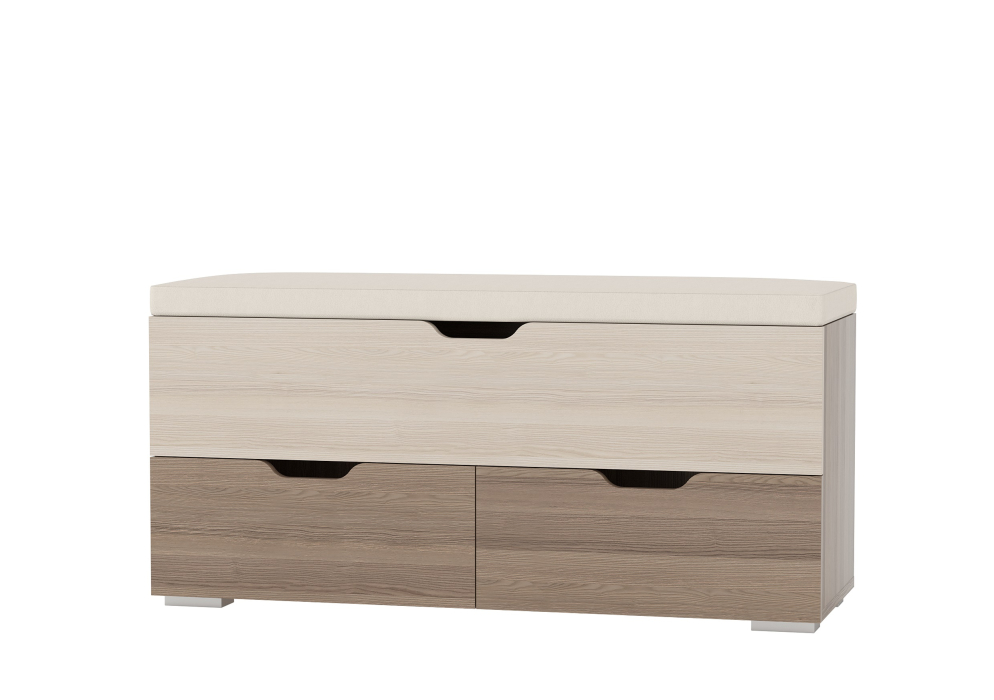 Тумба в прихожую с мягким сиденьем, Диван ФЛИНТ