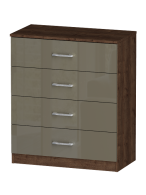 Комоды, Комод Лайф с ящиками 80*40*90 Дуб экспрессив