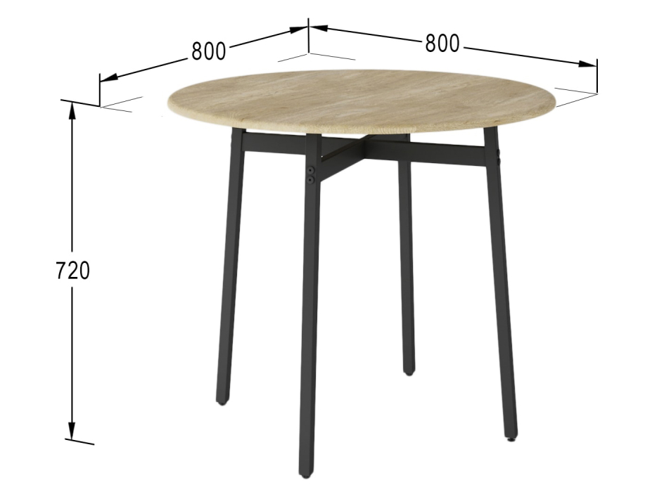 Обеденные столы, Стол обеденный Медисон