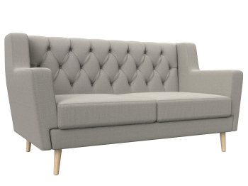 Диван кухонный прямой Брайтон 2 Люкс, рогожка Амур