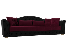 Диваны кровати со спальным местом, Прямой диван Артис, микровельвет