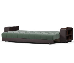 Диван-кровать Дубай еврокнижка,велюр+экокожа