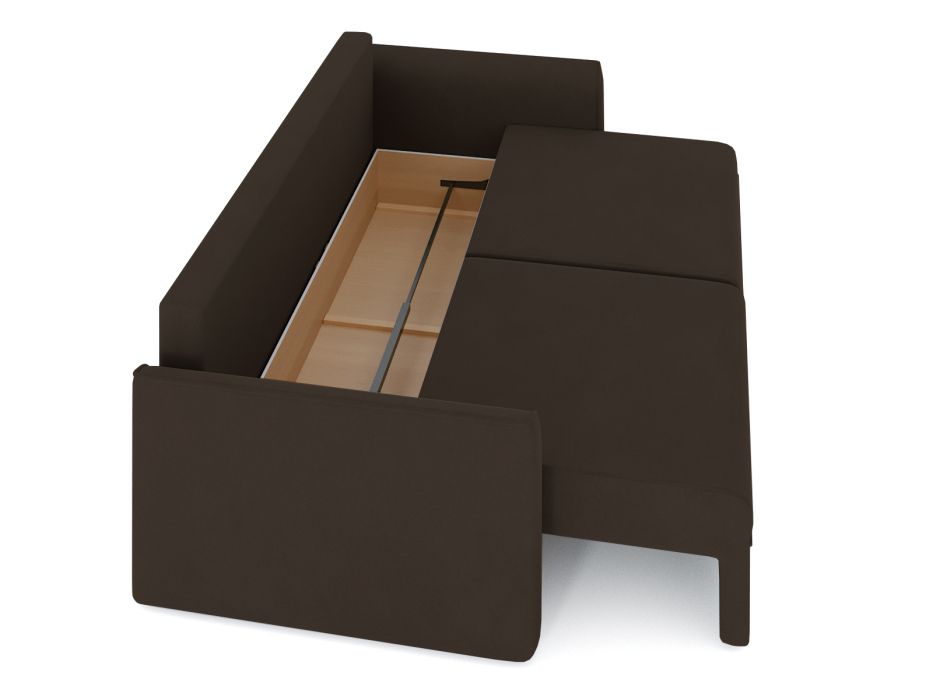 Диваны еврокнижки, Диван-кровать еврокнижка пантограф Эрдинг, велюр