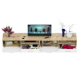 Тумба под ТВ СВК Ларго 2,8 Сонома