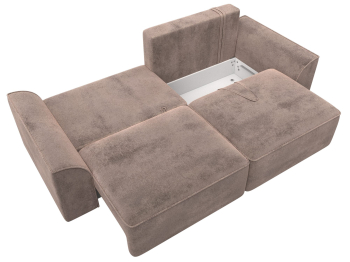 Диван прямой Лига-048 НПБ, велюр TOWER