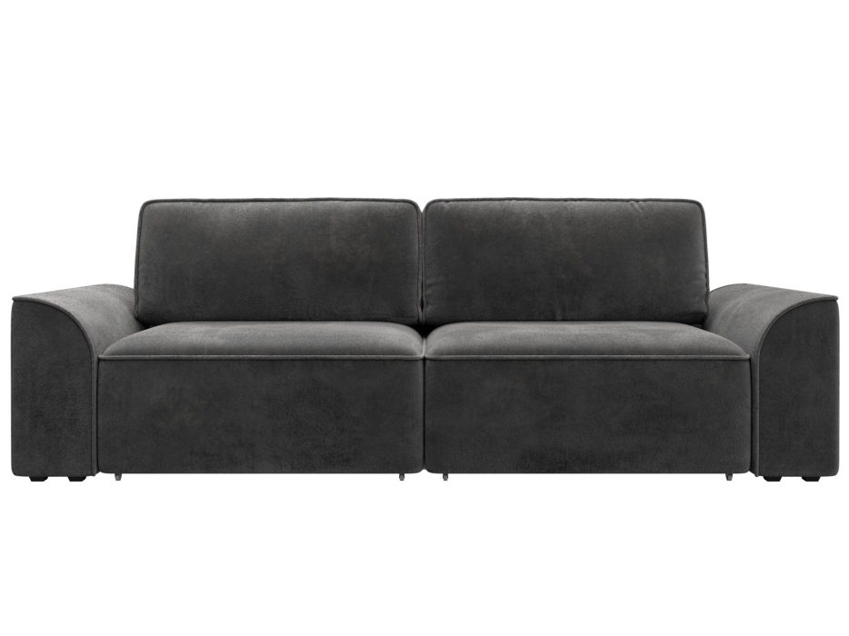 Диваны еврокнижки, Диван прямой Лига-048 НПБ, велюр TOWER