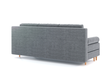 Диван-кровать Белфаст без подлоктоников еврокнижка, рогожка