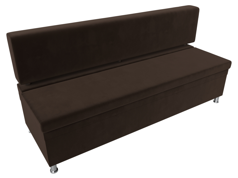 Диваны прямые кухонные, Кухонный прямой диван Стайл, микровельвет