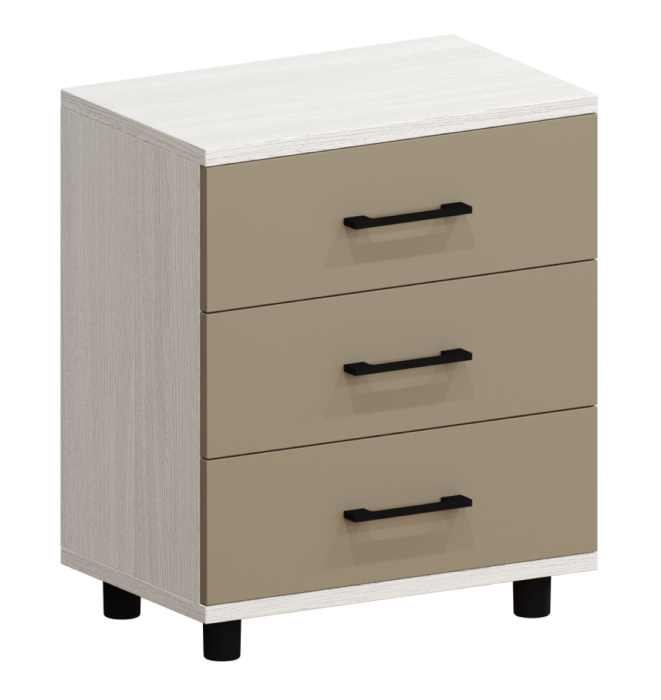 Прикроватные тумбы, Модульная система Грейс Тумба ТБ-5024  Снежный Ясень