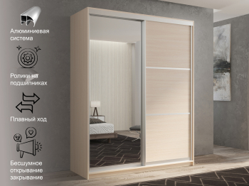 Шкаф-купе 2х дверный Кааппи 2 120х60