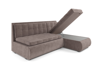 Диван угловой Кормак (Велюр)