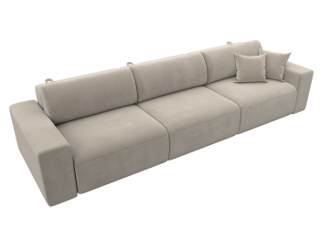 Диван прямой Лига-036 Классик Лонг, микровельвет