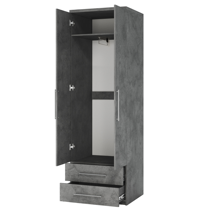 Для одежды, Шкаф для одежды с ящиками Мелодия МШЯ-21 80х45