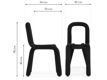 Стул на металлокаркасе Garden