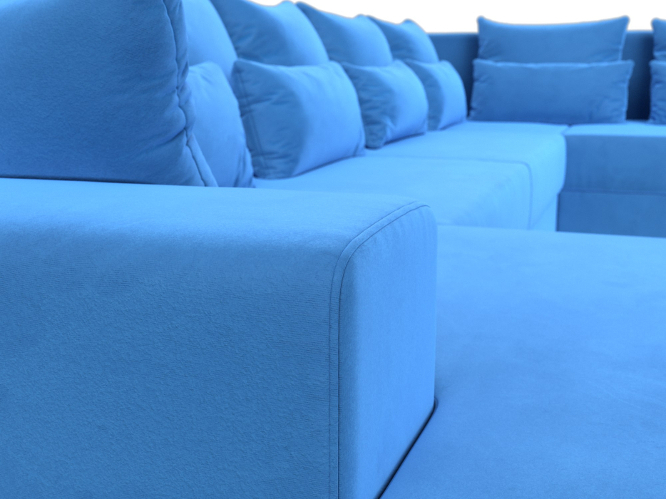 Офисные диваны, П-образный диван Майами левый угол, Велюр