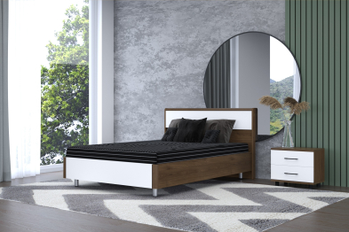 Модульная система Грейс Кровать КР-5001  Гикори Джексон Темный