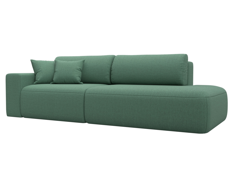 Диваны еврокнижки, Диван прямой Лига-036 НПБ Модерн подлокотник слева, рогожка Амур