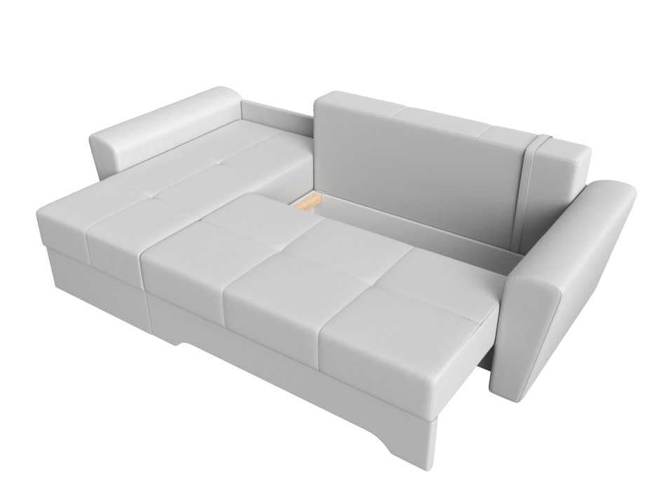 Диваны угловые в гостиную, Угловой диван Амстердам левый угол, экокожа