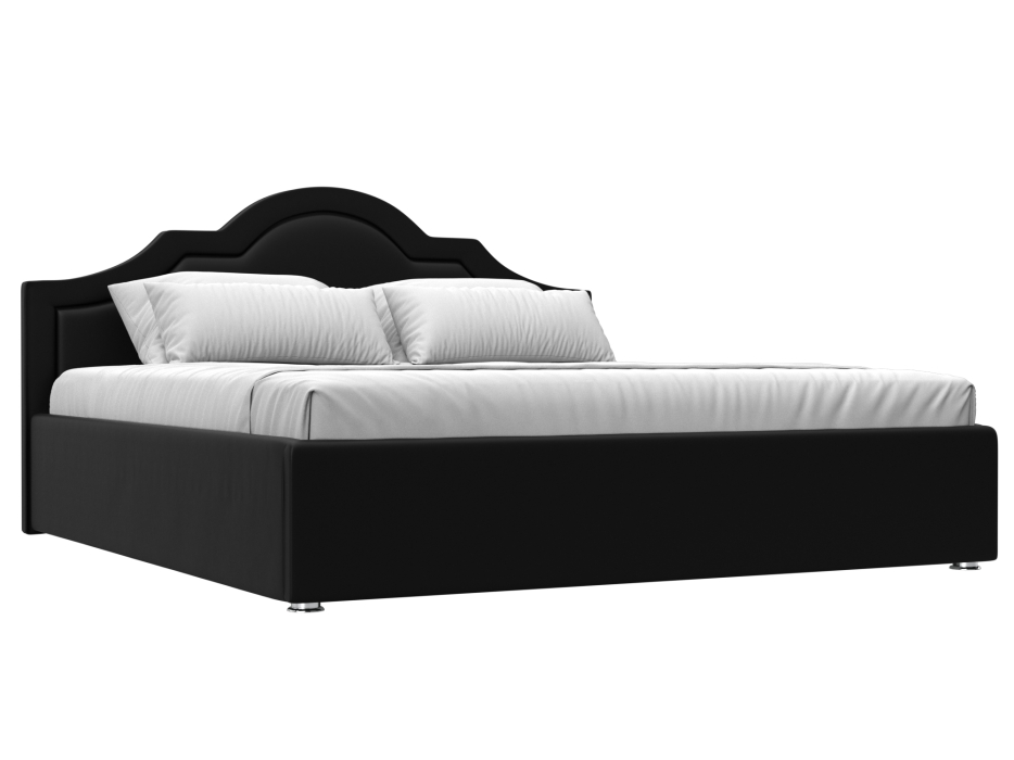 Мягкая кровать, Кровать интерьерная Афина 180, экокожа