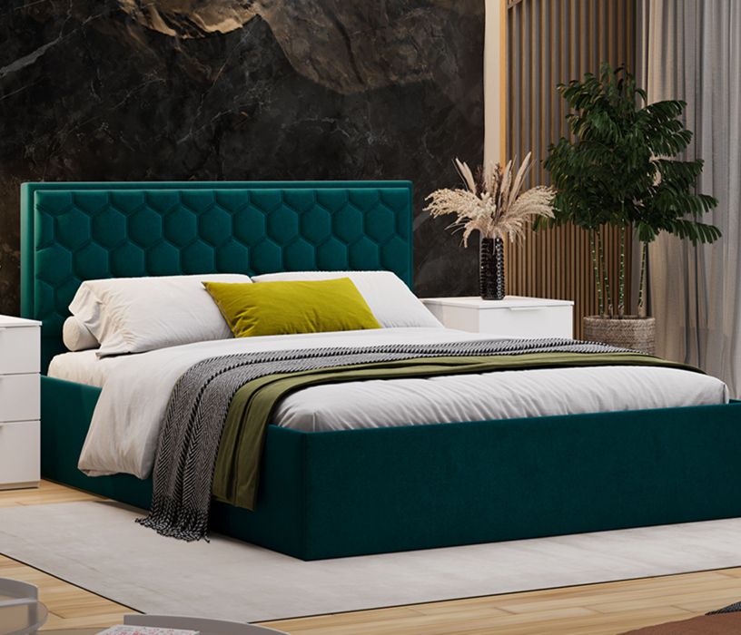 Кровати с мягким изголовьем, Порто кровать с ПМ 