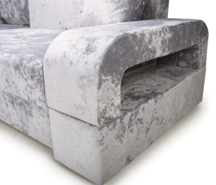 Угловой диван Марго 1 левый, велюр