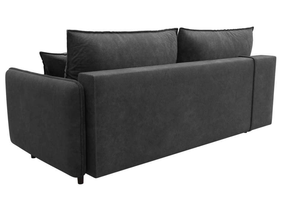 Диваны с ящиком для белья, Диван прямой Лига-064 НПБ, велюр BRUT