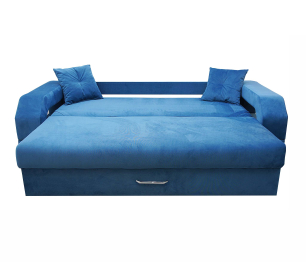 Диван-кровать еврокнижка Манчестер с подсветкой, 150, велюр